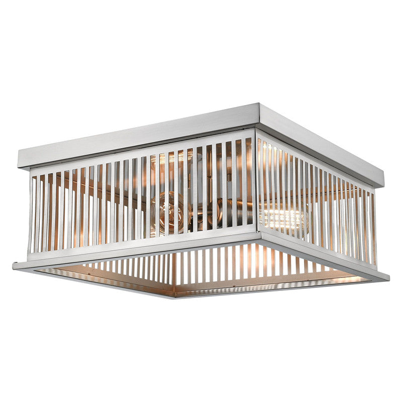 Z-Lite 333F3 - Camellia 3 Light 15" Flush Mount