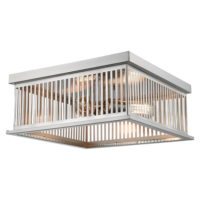 Z-Lite 333F3 - Camellia 3 Light 15" Flush Mount