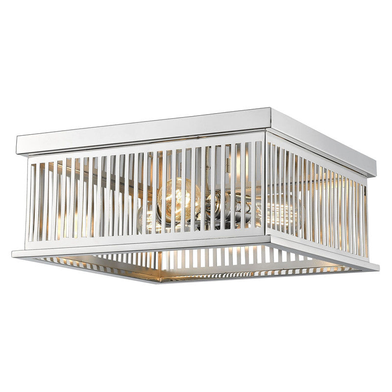 Z-Lite 333F3 - Camellia 3 Light 15" Flush Mount
