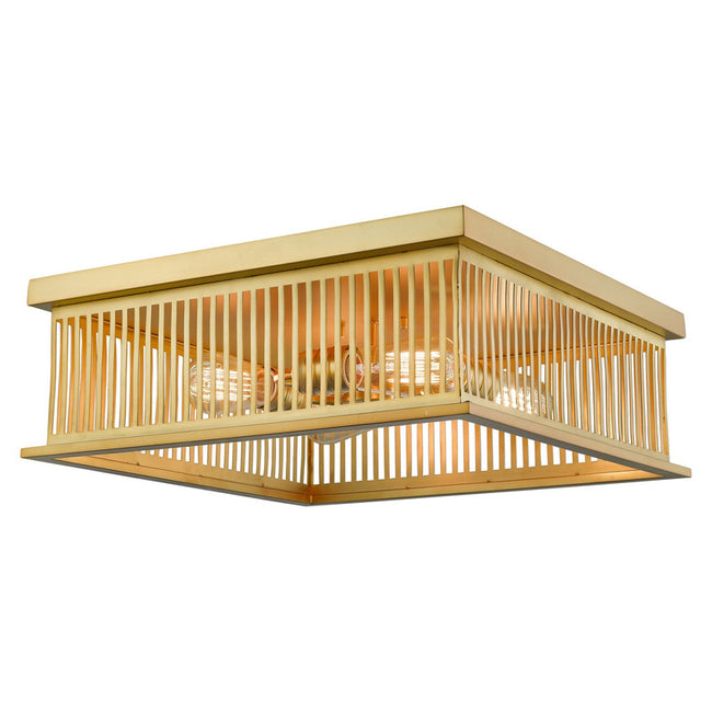 Z-Lite 333F4 - Camellia 4 Light 18" Flush Mount