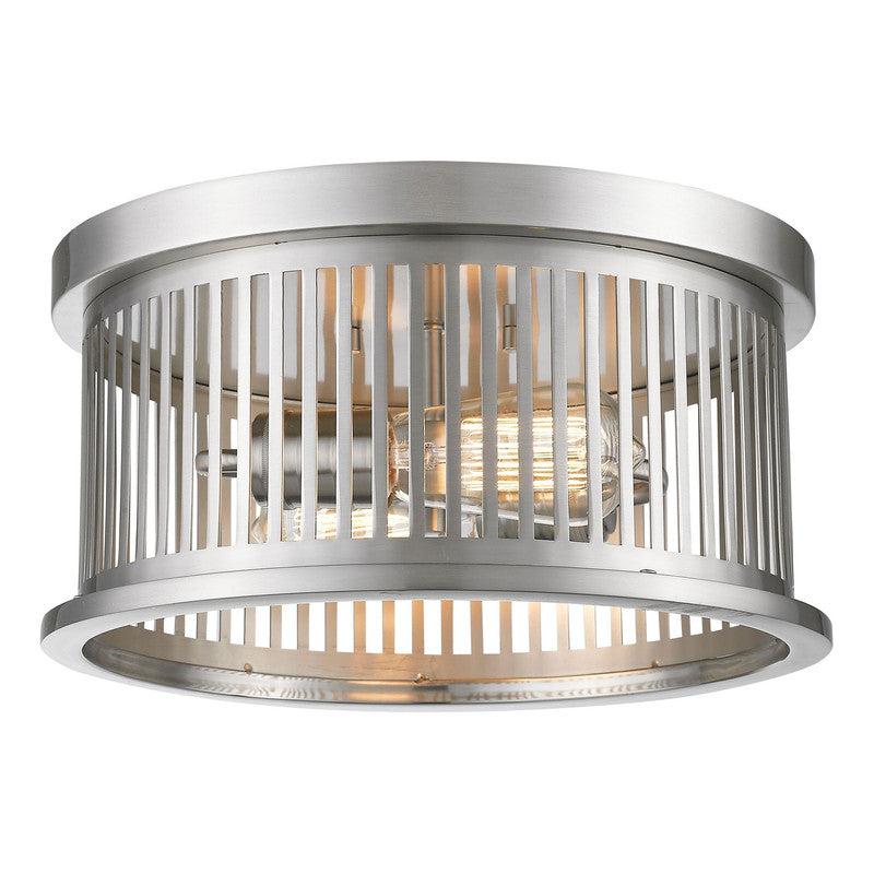 Z-Lite 334F2 - Camellia 2 Light 13" Flush Mount