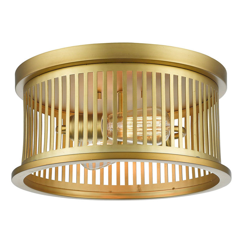 Z-Lite 334F2 - Camellia 2 Light 13" Flush Mount