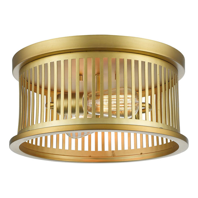 Z-Lite 334F2 - Camellia 2 Light 13" Flush Mount