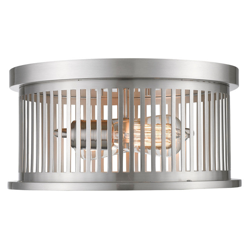 Z-Lite 334F2 - Camellia 2 Light 13" Flush Mount