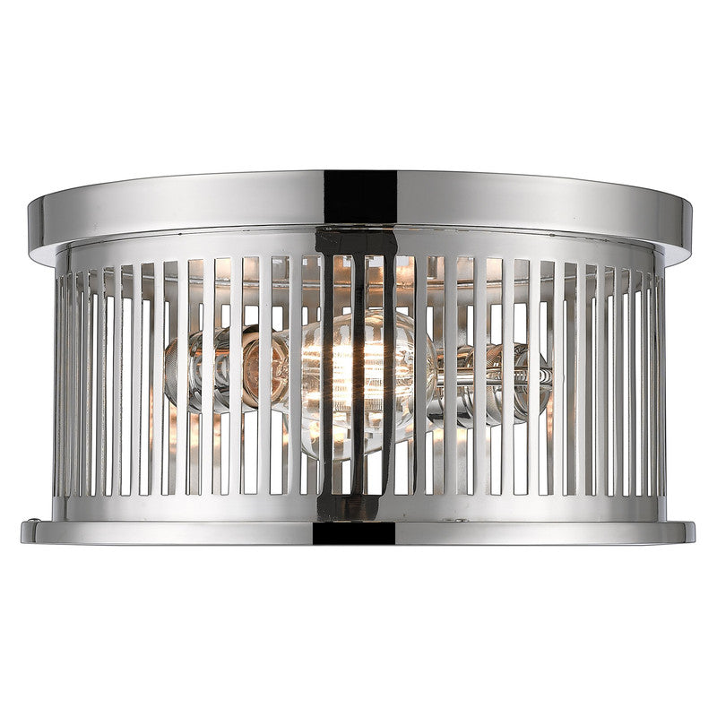 Z-Lite 334F2 - Camellia 2 Light 13" Flush Mount