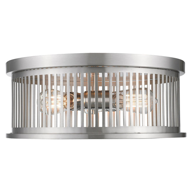 Z-Lite 334F3 - Camellia 3 Light 16" Flush Mount