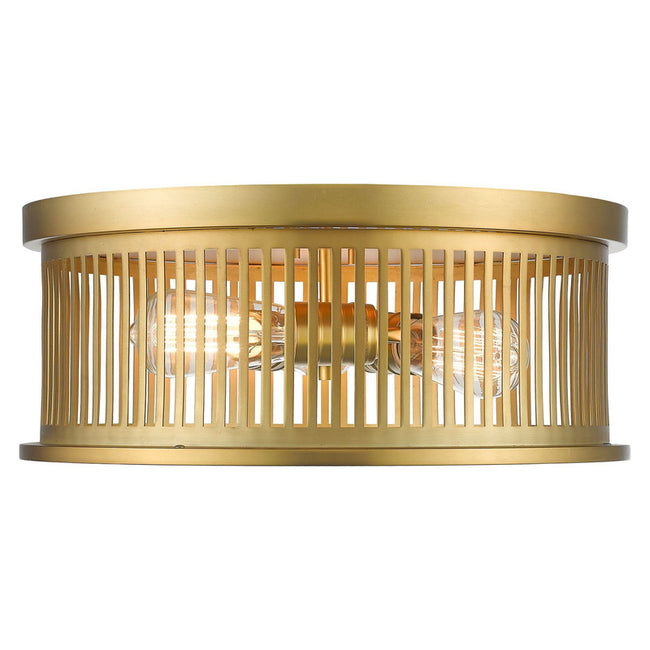 Z-Lite 334F3 - Camellia 3 Light 16" Flush Mount