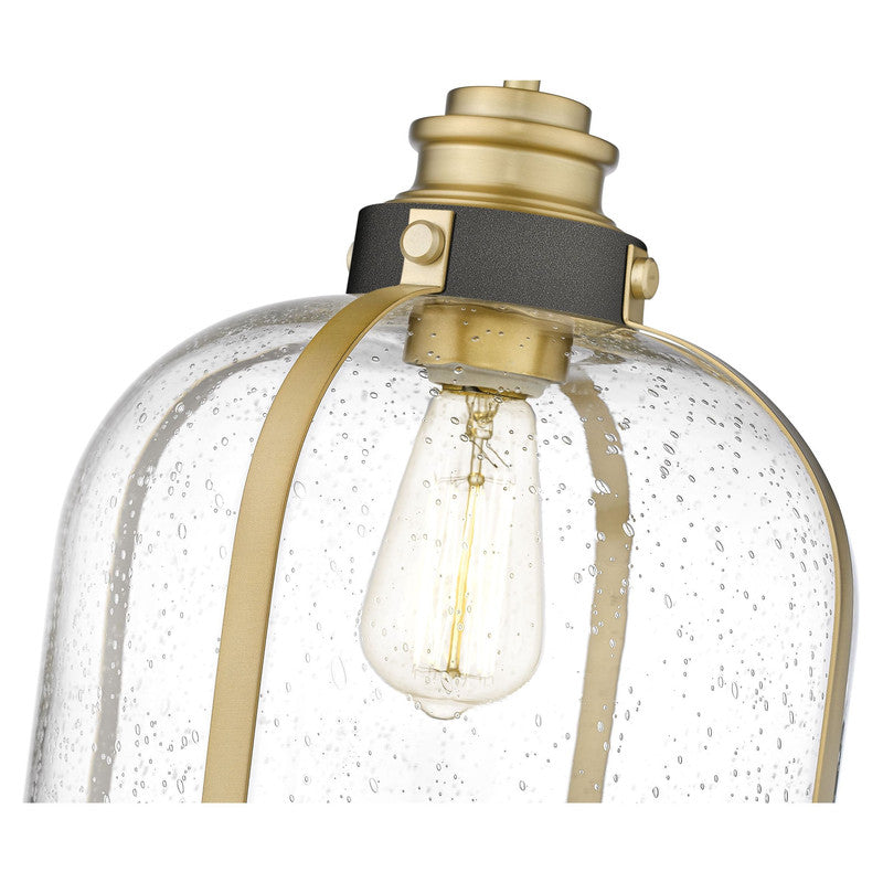 Z-Lite 337P - Burren 1 Light 12" Pendant