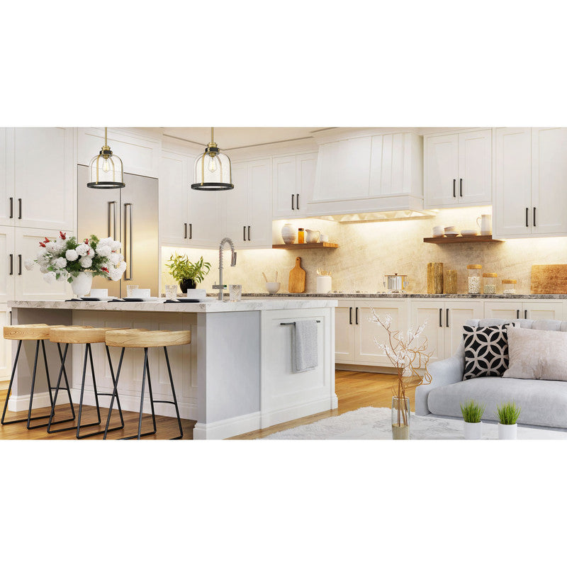 Z-Lite 337P - Burren 1 Light 12" Pendant