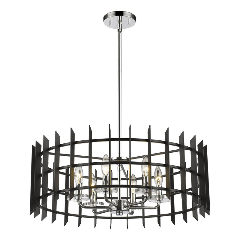 Z-Lite 338-24 - Haake 6 Light 24" Pendant