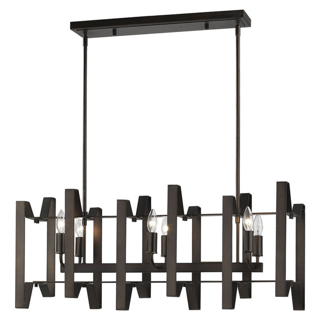 Z-Lite 4000-34 - Marsala 6 Light 34" Chandelier