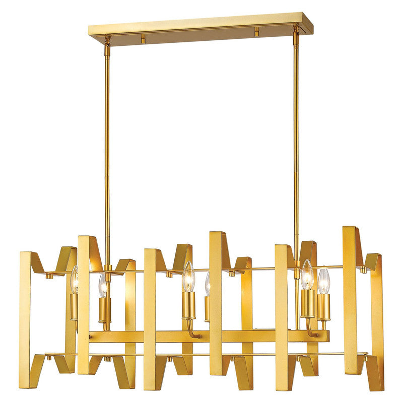 Z-Lite 4000-34 - Marsala 6 Light 34" Chandelier