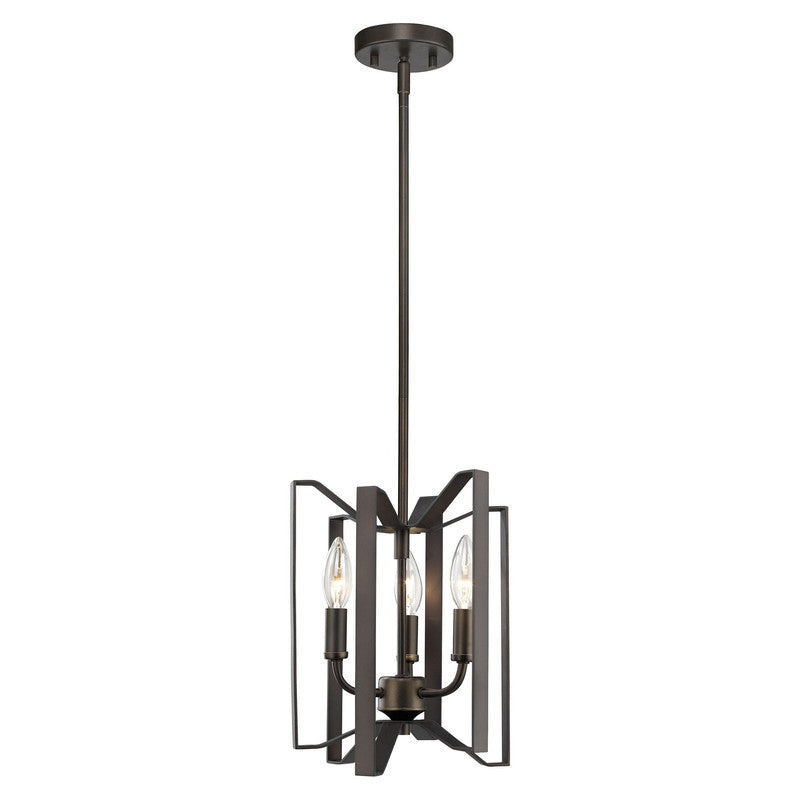 Z-Lite 4000MP - Marsala 3 Light 9" Pendant