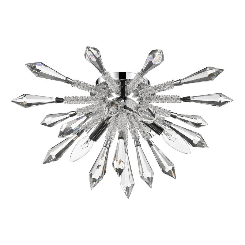 4002F3 - Soleia 3 Light 18" Flush Mount