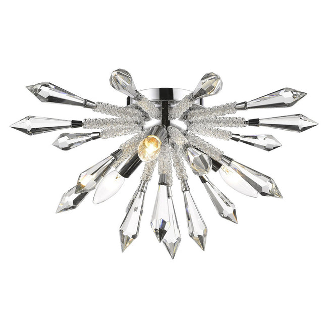 4002F3 - Soleia 3 Light 18" Flush Mount