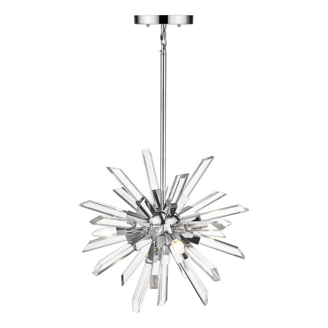 4003-4 - Burst 4 Light 21" Chandelier