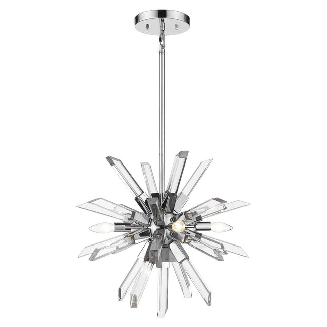 4003-4 - Burst 4 Light 21" Chandelier