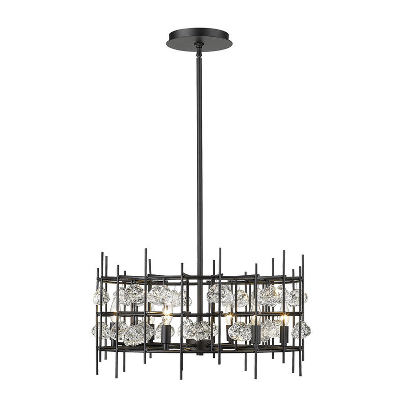 Z-Lite 4007-24 - Garroway 6 Light 24" Chandelier