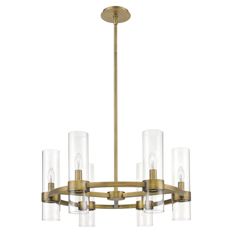 Z-Lite 4008-6 - Datus 6 Light 26" Chandelier