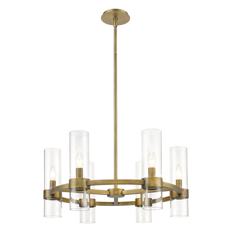 Z-Lite 4008-6 - Datus 6 Light 26" Chandelier
