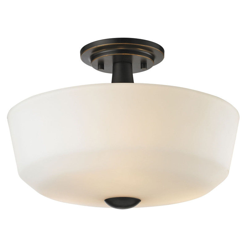 Z-Lite 410SF3 - Montego 3 Light 15" Flush Mount