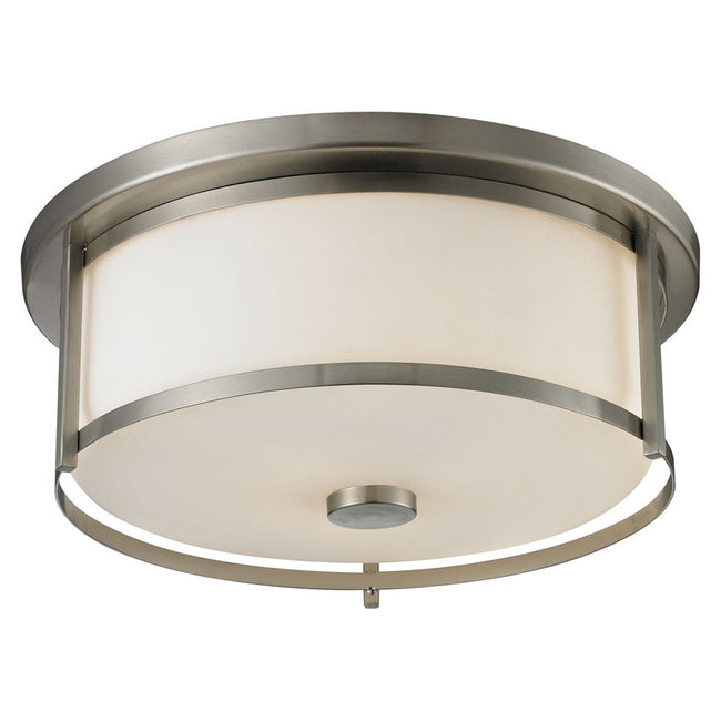 Z-Lite 412F16 - Savannah 3 Light 16" Flush Mount