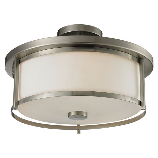 Z-Lite 412SF16 - Savannah 3 Light 16" Flush Mount
