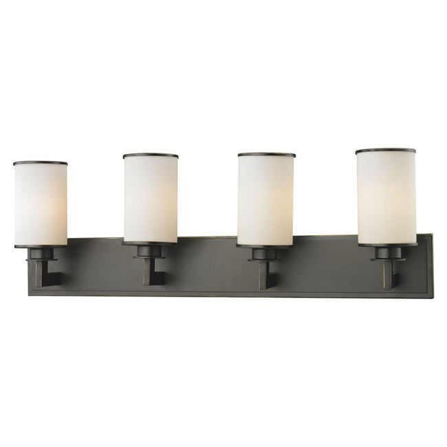 Z-Lite 412-4V - Savannah 4 Light 32" Vanity Light