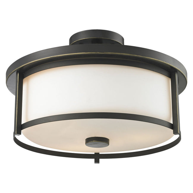 Z-Lite 412SF16 - Savannah 3 Light 16" Flush Mount