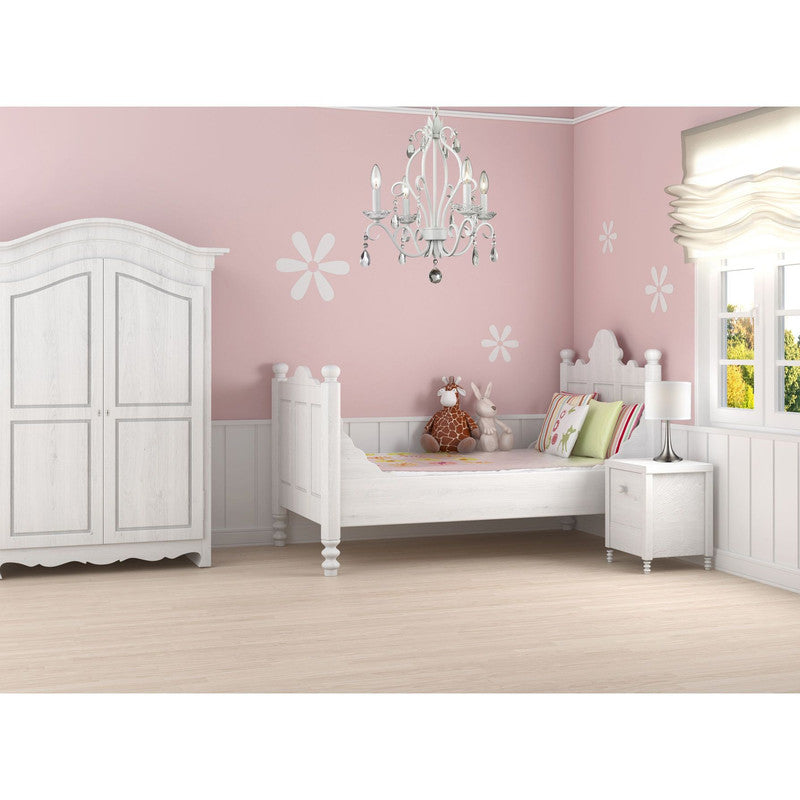 Z-Lite 423 - Princess Chandeliers 4 Light 17" Chandelier