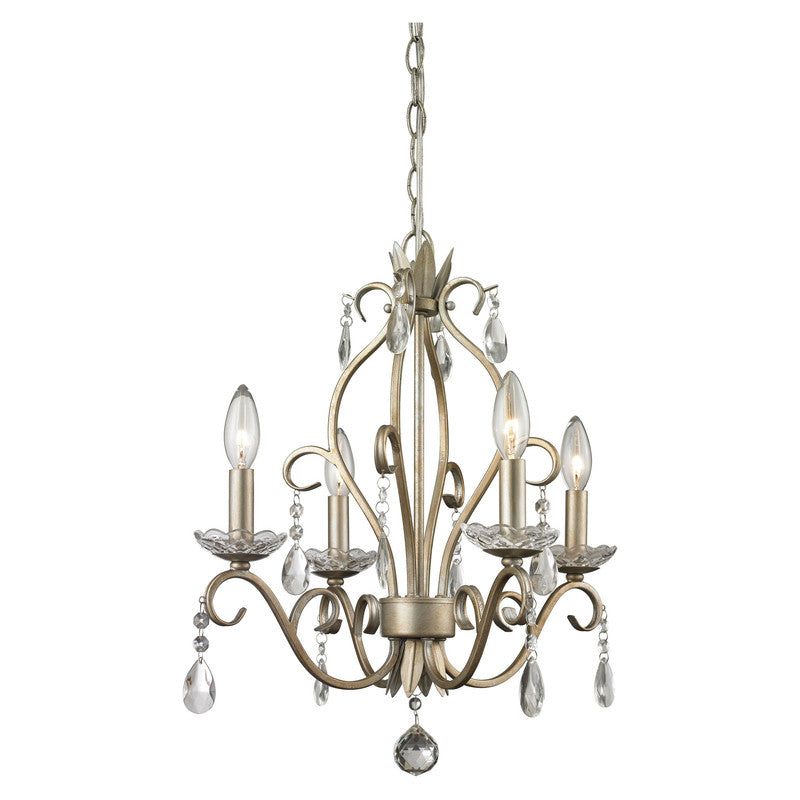 Z-Lite 423 - Princess Chandeliers 4 Light 17" Chandelier