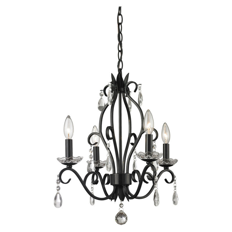 Z-Lite 423 - Princess Chandeliers 4 Light 17" Chandelier