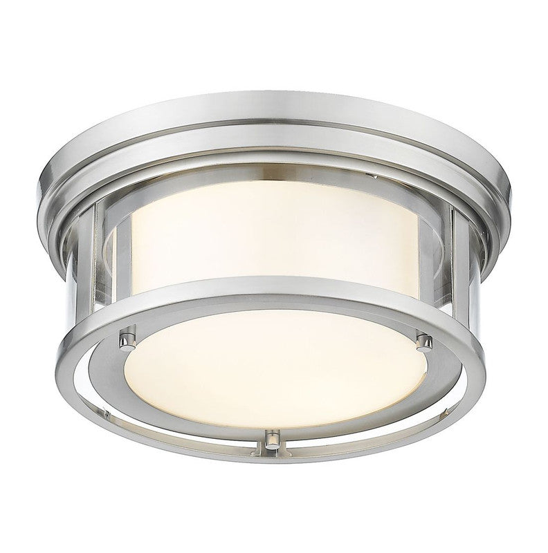 Z-Lite 426F12 - Willow 2 Light 12" Flush Mount