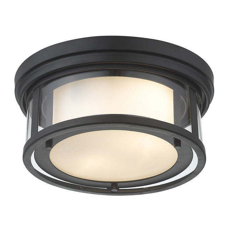 Z-Lite 426F12 - Willow 2 Light 12" Flush Mount