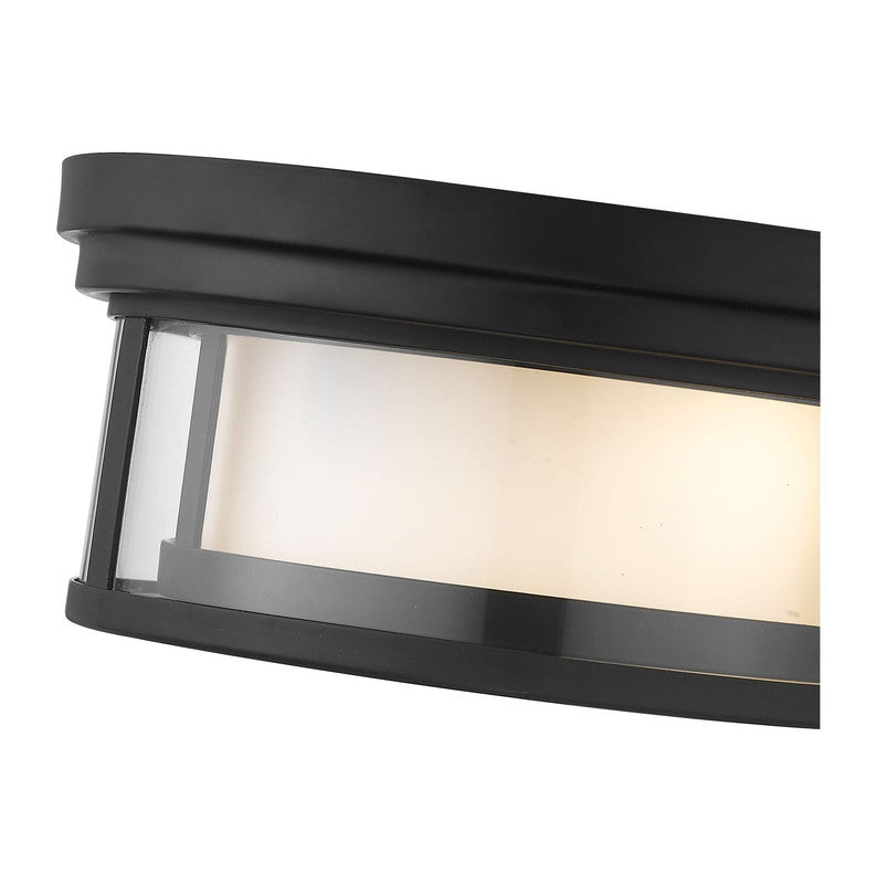 Z-Lite 426F12 - Willow 2 Light 12" Flush Mount