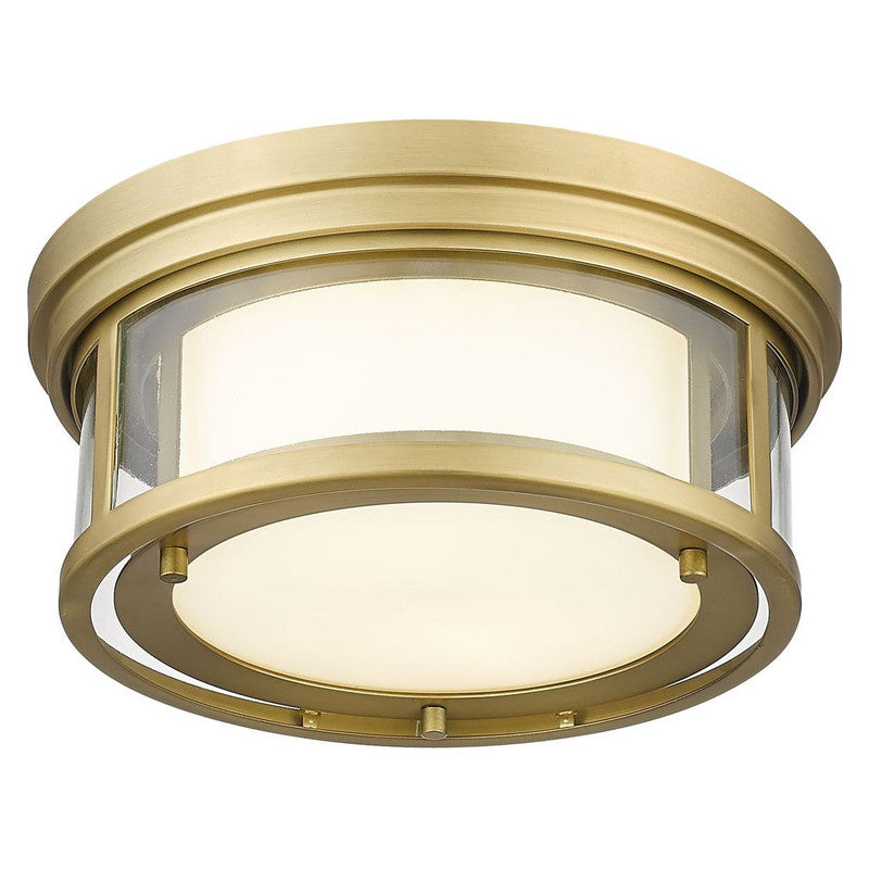 Z-Lite 426F12 - Willow 2 Light 12" Flush Mount