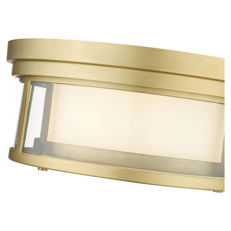 Z-Lite 426F12 - Willow 2 Light 12" Flush Mount