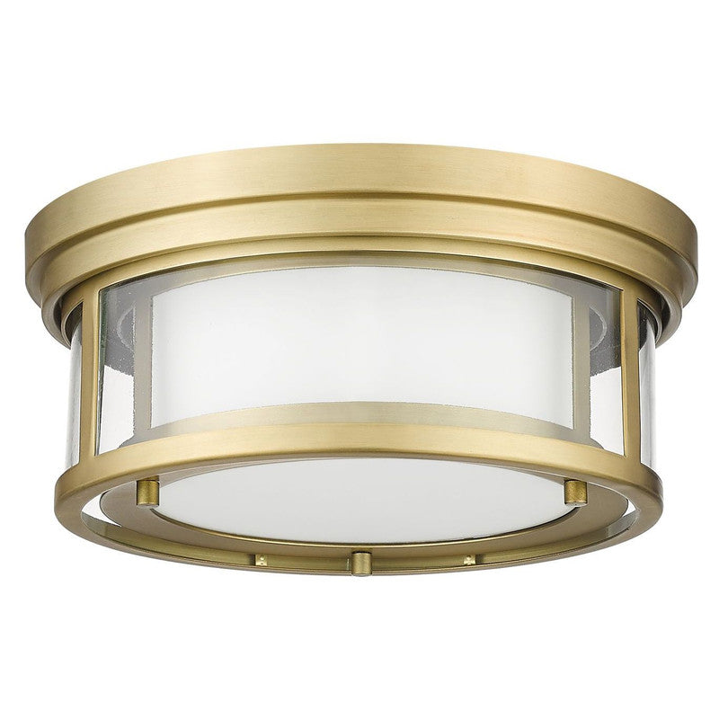 Z-Lite 426F12 - Willow 2 Light 12" Flush Mount