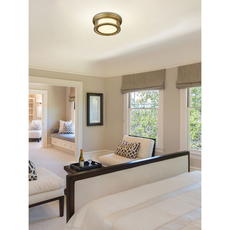 Z-Lite 426F12 - Willow 2 Light 12" Flush Mount