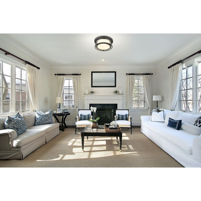 Z-Lite 426F16 - Willow 3 Light 16" Flush Mount