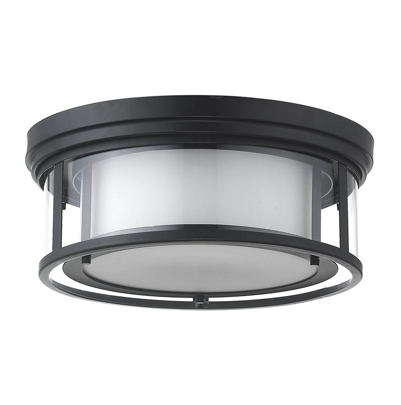 Z-Lite 426F16 - Willow 3 Light 16" Flush Mount