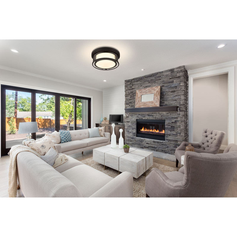 Z-Lite 426F16 - Willow 3 Light 16" Flush Mount