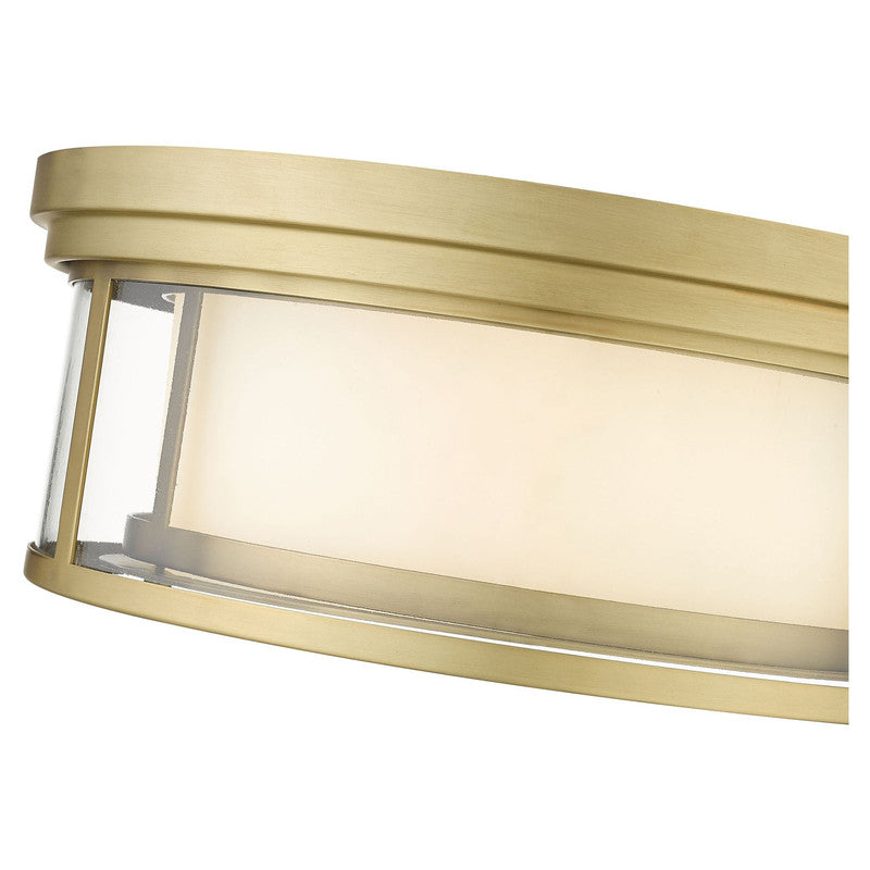 Z-Lite 426F16 - Willow 3 Light 16" Flush Mount