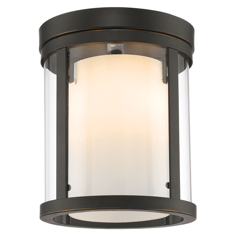 Z-Lite 426F - Willow 3 Light 9" Flush Mount