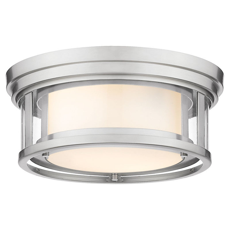 Z-Lite 426F12 - Willow 2 Light 12" Flush Mount