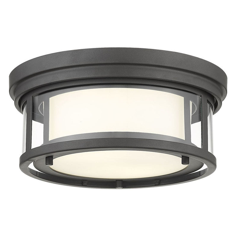 Z-Lite 426F12 - Willow 2 Light 12" Flush Mount