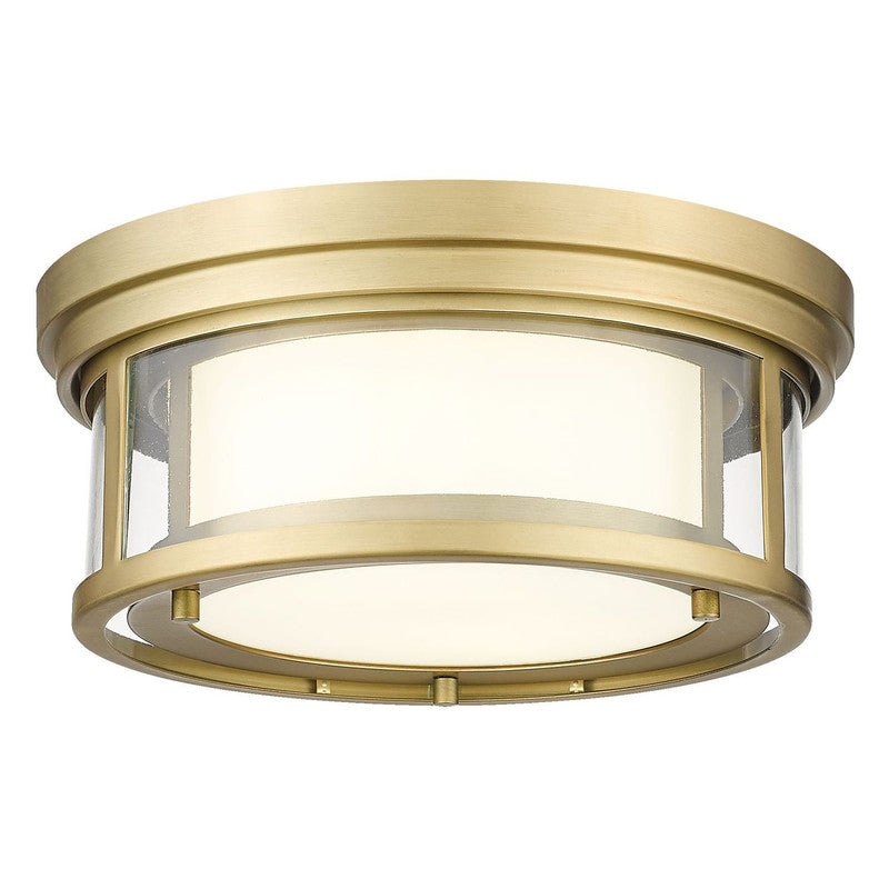 Z-Lite 426F12 - Willow 2 Light 12" Flush Mount