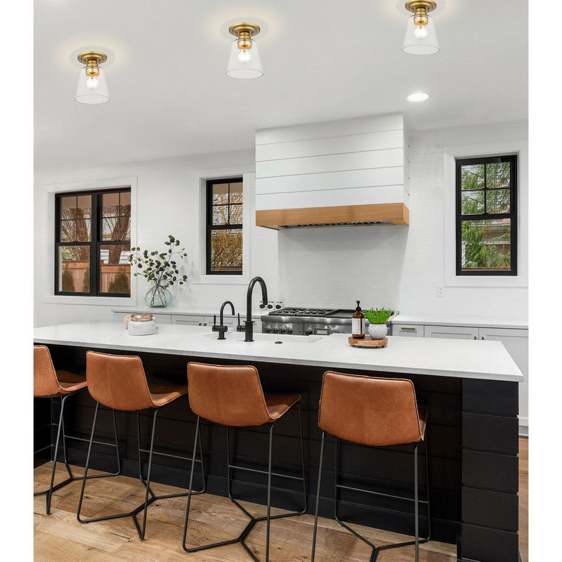 Z-Lite 428F1 - Annora 1 Light 7" Flush Mount