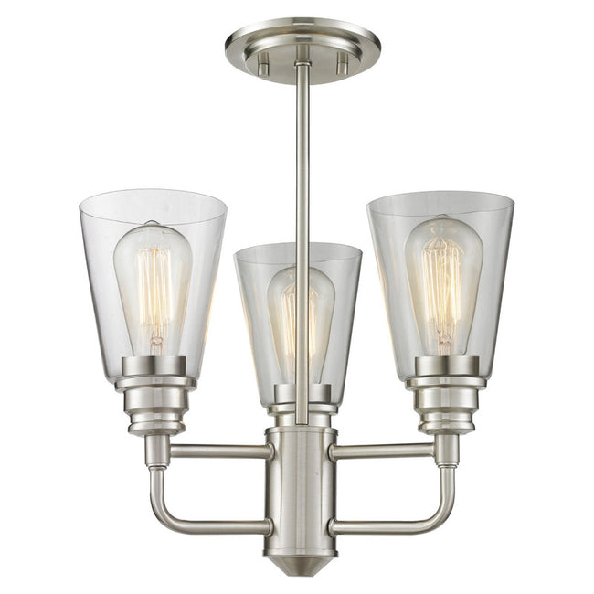 Z-Lite 428SF - Annora 3 Light 15" Flush Mount