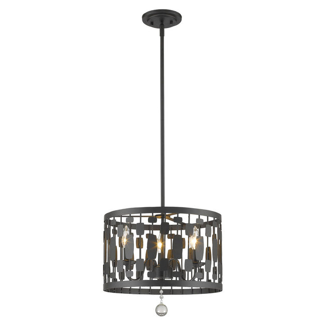 Z-Lite 430D15 - Almet 3 Light 15" Pendant